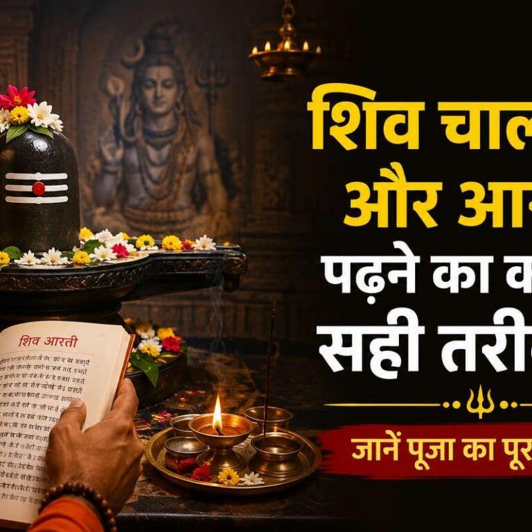 भगवान शिव की पूजा में शिव चालीसा और आरती का सही तरीका: श्रावण मास में पूजा विधि, नियम और महत्व