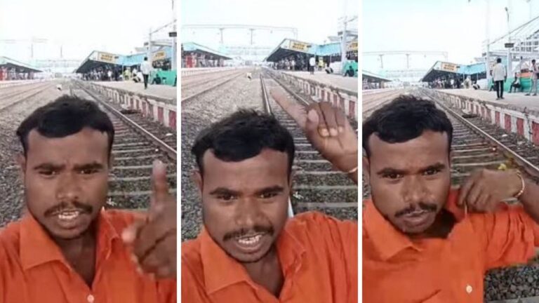 वाशिम में इंस्टाग्राम फॉलोअर्स के लिए रेलवे पटरी पर जानलेवा स्टंट, वीडियो वायरल वाशिम में इंस्टाग्राम फॉलोअर्स के लिए रेलवे पटरी पर जानलेवा स्टंट, वीडियो वायरल
